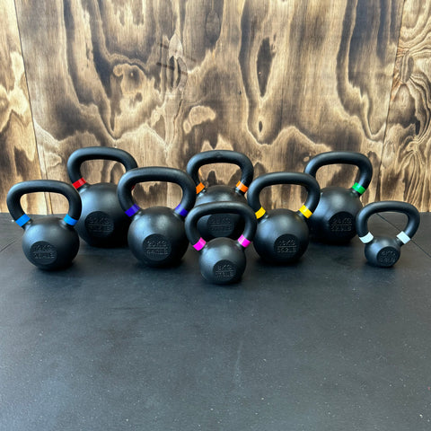 Powder Coat Kettlebell Set 4-32 KG